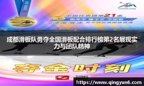 成都滑板队勇夺全国滑板配合排行榜第2名展现实力与团队精神